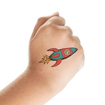Rocketship Tattoo - Image 2