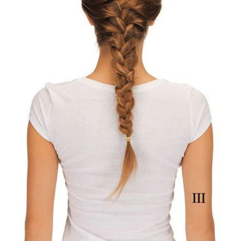Roman Numeral 3 (Three) Tattoo (3 tattoos) - Image 3