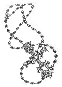 Rosary Tattoo