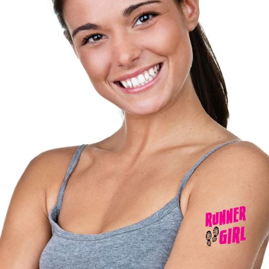 Runner Girl Tattoo - Image 2