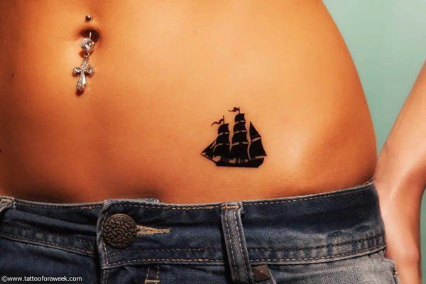 Sailor's Dream Metallic Tattoos - Image 2