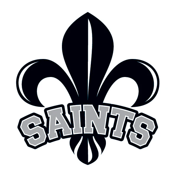 Saints Mascot Tattoo