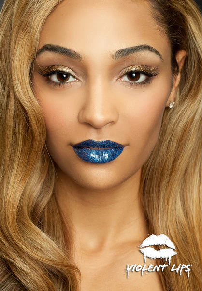 Sapphire Glitteratti Violent Lips (3 Lip Tattoo Sets) - Image 2