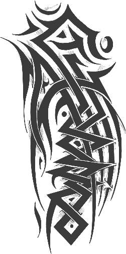 Scars Of Life Large Tattoo