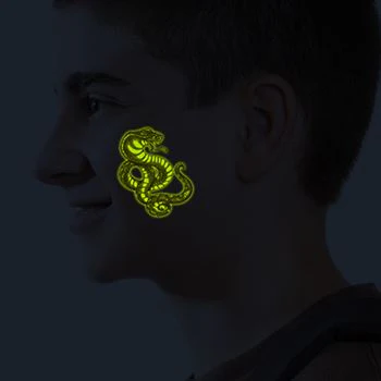 Scorpion & Cobra Glow In The Dark  (2 Tattoos) - Image 3