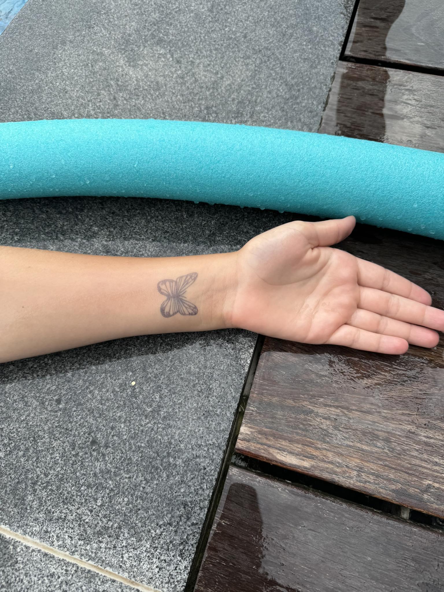 Semi-Permanent Tattoo - Small Butterfly - Image 3