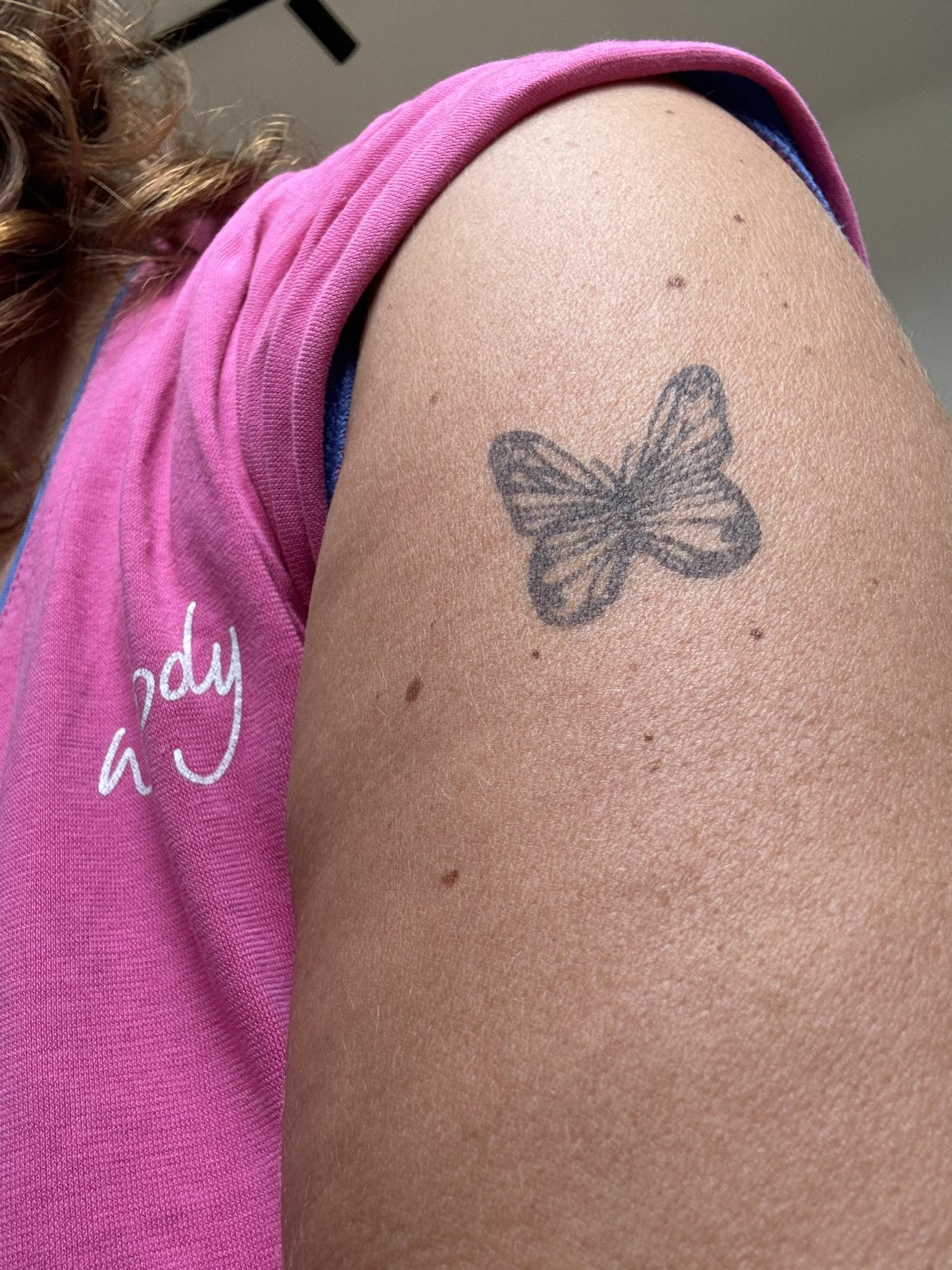 Semi-Permanent Tattoo - Small Butterfly - Image 4