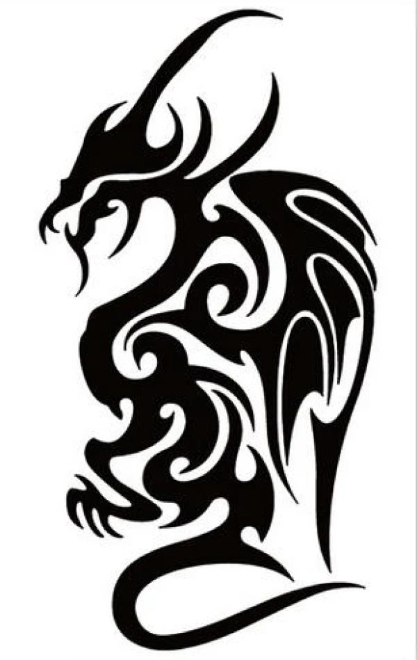 Semi-Permanent Tattoo - Dragon - Image 2