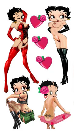 Sexy Betty Boop Tattoos