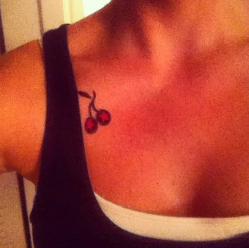 Sexy Cherries Tattoo - Image 3