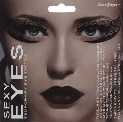 Sexy Eyes Temporary Tattoos - Flourish