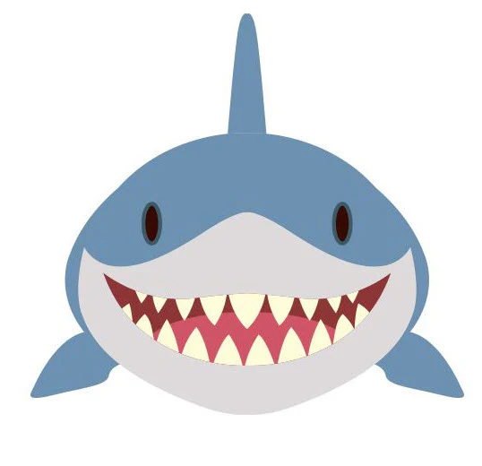 Shark Face Tattoo