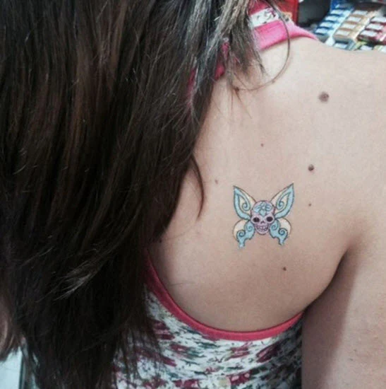Skull Butterfly Tattoo - Image 2