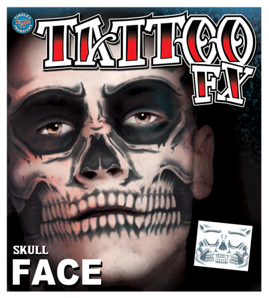 Skull Facial Tattoo Kit
