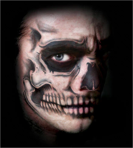 Skull Facial Tattoo Kit - Image 2