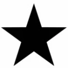 Small Black Star Tattoo