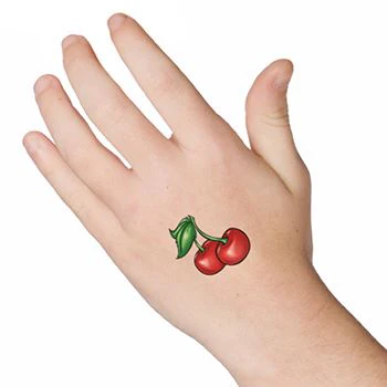 Small Cherries Tattoo - Image 2