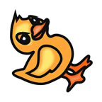 Small Duck Tattoo
