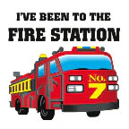Small Fire Truck Tattoo