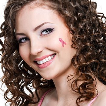 Small Pink Breast Cancer Ribbon Tattoo - Image 2