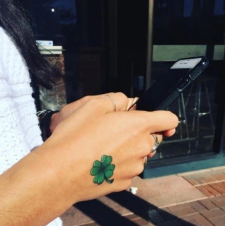 Small Shamrock Tattoo - Image 3