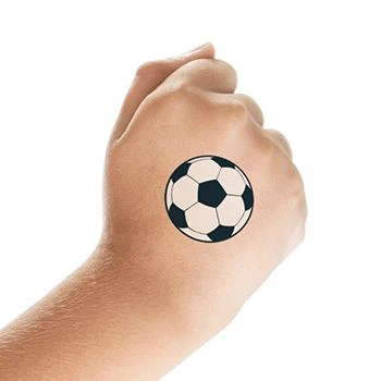 Small Soccer Ball Tattoo - Image 2