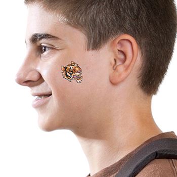 Small Tiger Head Tattoo - Image 2