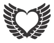 Small Tribal Heart Tattoo