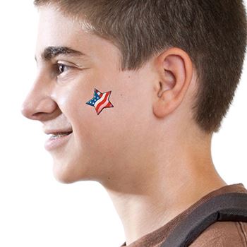 Small US Star Tattoo - Image 2
