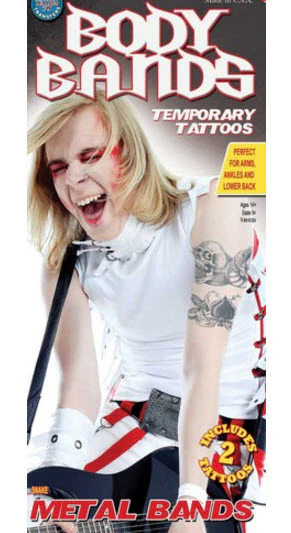 Snake - Metal Bands - Tinsley Transfers (2 Tattoos) - Image 2