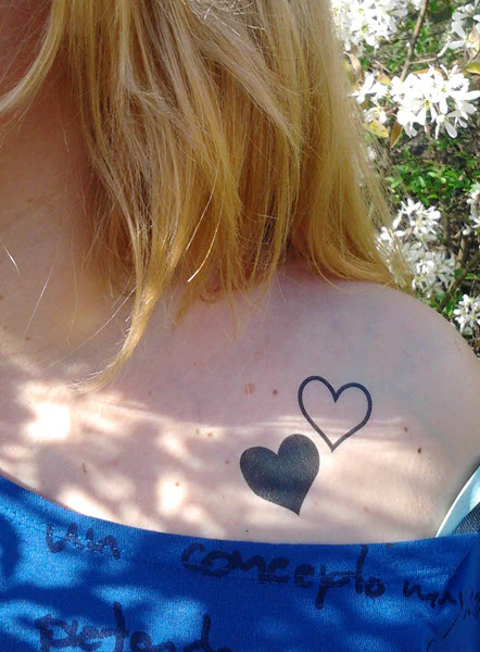 Solid Heart Tattoo - Image 2