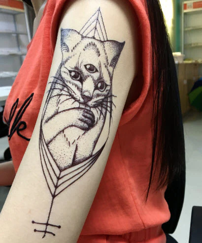 Spiritual Cat Tattoo (3 Tattoos) - Image 3