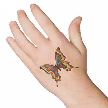 Stained Glass Butterfly Tattoo - Image 2