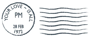 Stamp "Your Love Is All" Tattoo