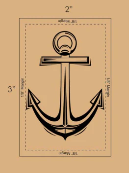 Strepik Anchor Tattoo - Image 3