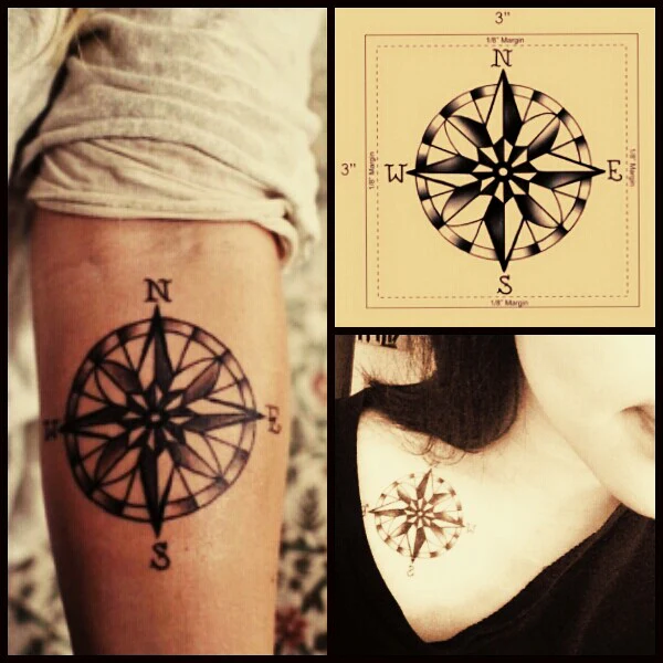 Strepik Compass Tattoo - Image 5