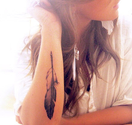 Strepik Feather Tattoo - Image 2