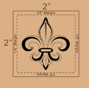 Strepik Fleur-De-Lis Tattoo - Image 4