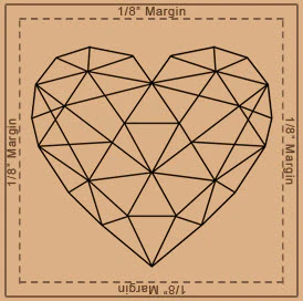 Strepik Geometrical Heart Tattoo - Image 2