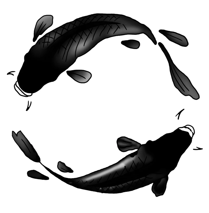 Strepik Koi Fish Tattoo
