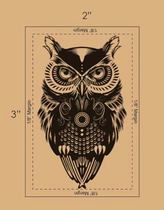 Strepik Owl Tattoo - Image 6