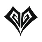 Sturdy Tribal Heart Tattoo