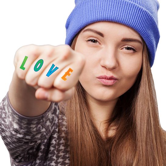Such Sass Letters & Numbers - Color Tattoos - Image 2