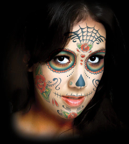 Sugar Skull Facial Tattoo Kit