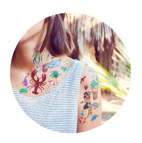 Summer Pack - Tattoonie (8 Tattoos)