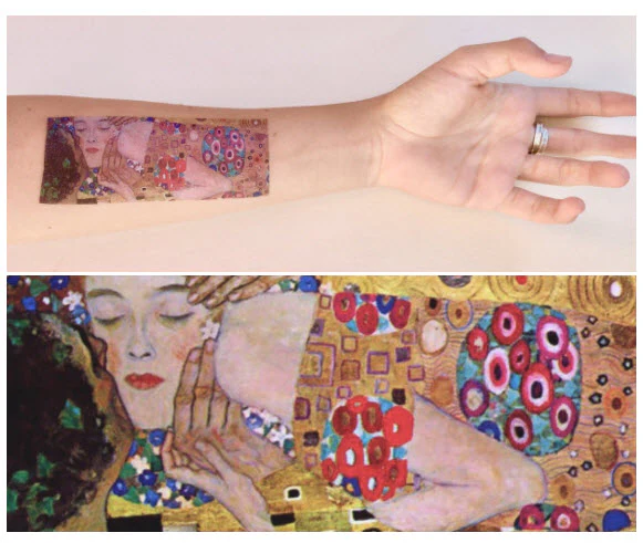The Kiss - Klimt Tattoo - Image 3