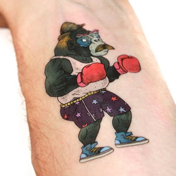 The Pinup & The Boxer - Tattoonie (2 Tattoos) - Image 4