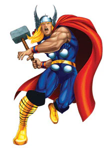 Thor Large Tattoo