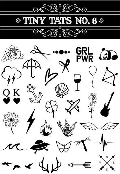 Tiny Tats Tattoo Set 6