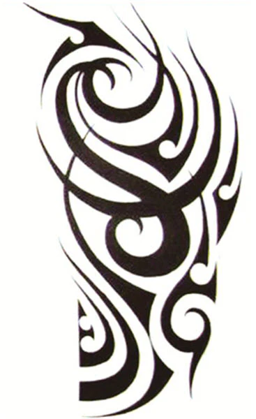 Tough Tribal Tattoo Sleeve